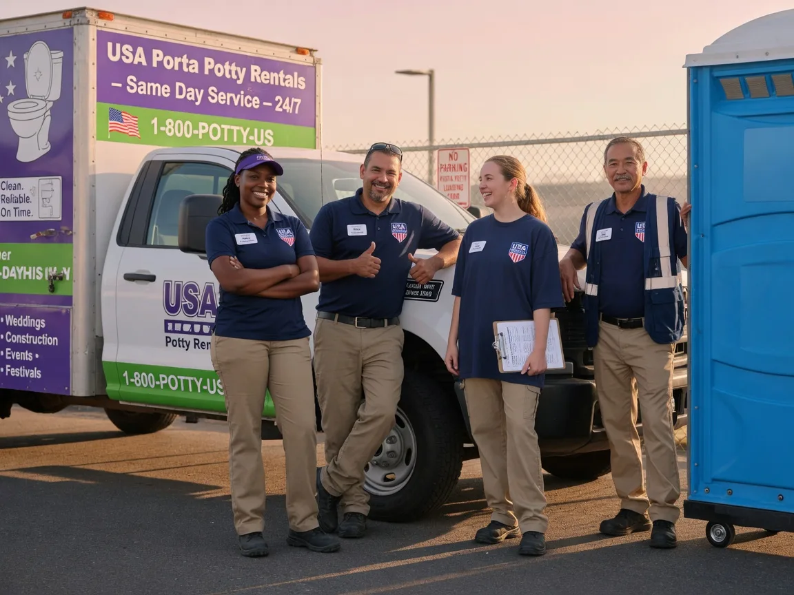 Porta Potty Rental company in Summit Station, PA